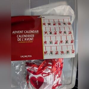 New Christmas Advent Calendar Fillable